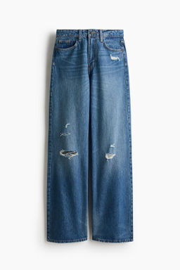 Wide High Waist Jeans - H&m фото 12