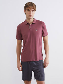 Polo Yaka Nak??l? Erkek Spor Ti??rt