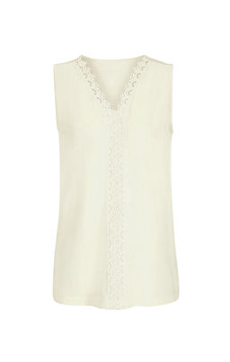 Топ с кружевом шампань - Heine фото 2