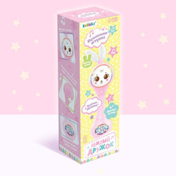 Музыкальная погремушка Милый дружок, звук, свет, цвет розовый - Zabiaka фото 10