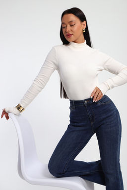 Водолазка женская с горлом теплая 32104