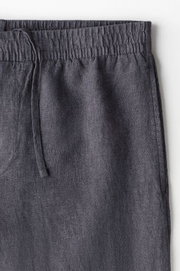 Pantal?n de lino Regular Fit - H&m фото 7