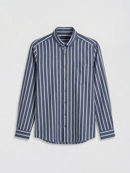 Regular Fit ?izgili Arm?rl? Erkek G?mlek