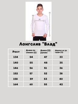 Лонгслив Влад черный - Ладошки фото 12