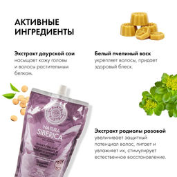 Шампунь для окрашенных волос Защита и блеск Дой-Паки, 500 мл Natura Siberica  фото 4