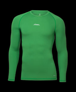Футболка компрессионная с длинным рукавом JOGEL CAMP PerFormDRY Baselayer LS Tee, зеленый фото 2