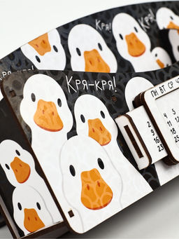 Органайзер для канцелярских предметов «Гуси», вечный календарь