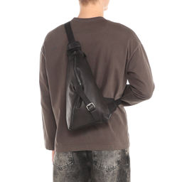Мужская сумка через плечо OFFICINE CREATIVE Артикул 3697551, коричнево-серый