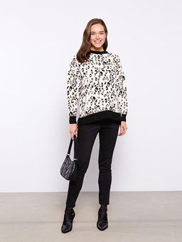 Kar?n Panelli D?z Gabardin Hamile Pantolon