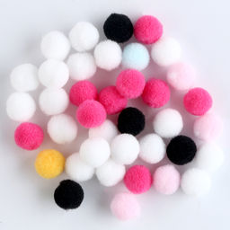 Аппликация помпошками Прекрасный единорог размер 30 30 см, клей 30 мл - Simaland фото 5