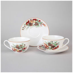 ЧАЙНЫЙ НАБОР LEFARD МОРОЗКО НА 2 ПЕР. 4 ПР. 300 МЛ (КОР=12НАБ.)