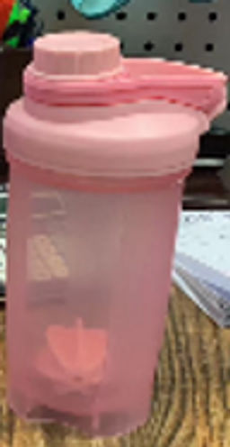 Бутылка/Шейкер COOLRAY SHSB-500 розовая, для спортивного питания 500ML/уп60