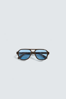 OVAL SUNGLASSES - Zara фото 7