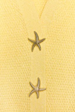 STAR BUTTON CARDIGAN - Zara фото 8