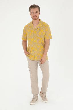 U. S. Polo Assn / Мужская футболка светло-хаки - U.s. polo assn фото 11