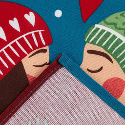 Полотенце Доляна Время теплых объятий 35х60 см,100% хлопок 160 г/м2  фото 5