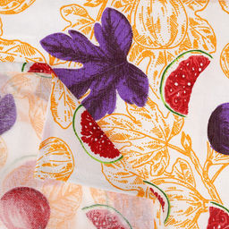 Салфетка хозяйственная 34х60см Серия Инжир , рогожка, хлопок 100%, плотность 171г/м2, без упаковки, Домашняя мода (Россия) фото 2