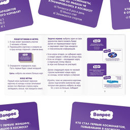 Игра-викторина Однажды в космосе 8+, 50 карточек - Лас играс фото 12