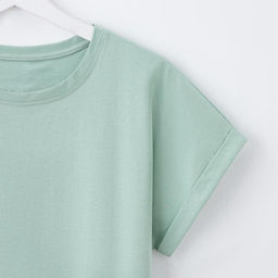 Футболка женская MIST basic, светлая олива, размер 40-42