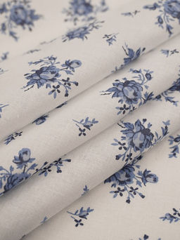 Перкаль "Клара" цв.синий, ш.1.5м, хлопок-100%, 100гр/м.кв