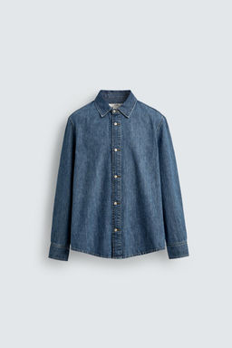 LIMITED EDITION DENIM SHIRT - Zara фото 2