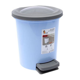 Ведро для мусора с педалью, 6 л, МИКС