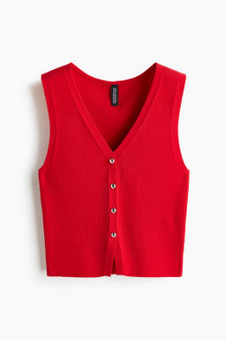 Jersey chaleco con botones - H&m фото 3