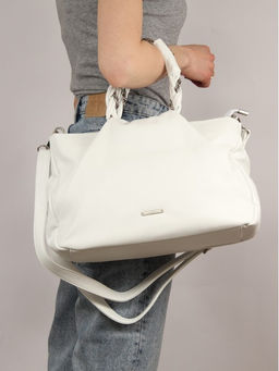 Сумка женская искусственная кожа GT-L 63696 L-815-26, 1отд+карм/перег, плечевой ремень, белый SALE 261540 - Adelia фото 10