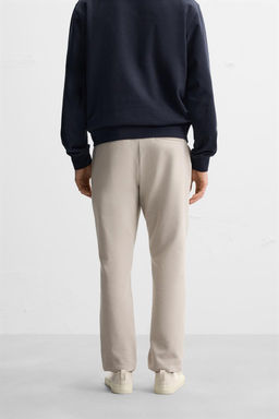 COMFORT FIT JOGGER WAIST TROUSERS - Zara фото 4