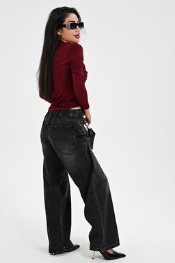 Лонгслив с драпировкой