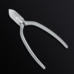 Кусачки маникюрные для кутикулы «Премиум сатин», скрытая пружина, матовые, 10.3 см, длина лезвия-4 мм