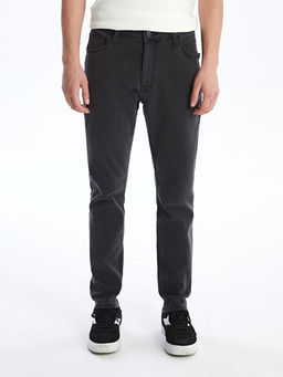 750 Slim Fit ??i Polarl? K??l?k Erkek Jean Pantolon