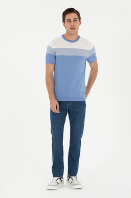 Мужские синие джинсовые брюки Неожиданная скидка в корзине