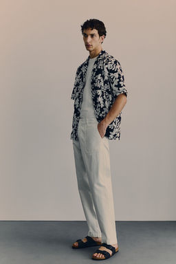 Pantalon de algodon Regular Fit - H&m фото 5