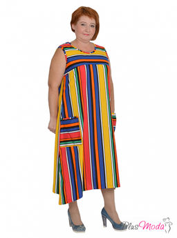 Платье Модель №1043 размеры 44-84 - Plusmoda фото 8