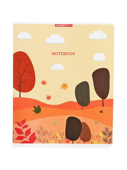 Тетрадь 48 листов, в клетку «Времена года», мелованный картон, МИКС