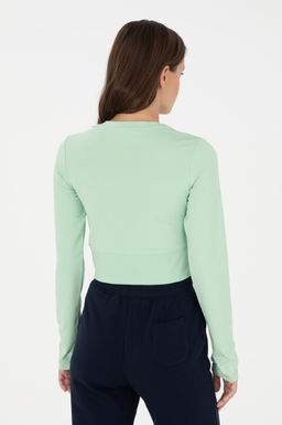 Женский ЗЕЛЕНЫЙ свитшот - U.s. polo assn фото 5