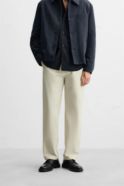 VISCOSE BLEND CHINO TROUSERS - Zara фото 2
