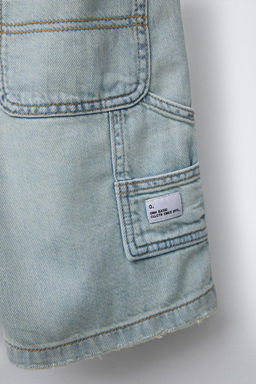 DENIM BERMUDAS WITH POCKETS - Zara фото 3