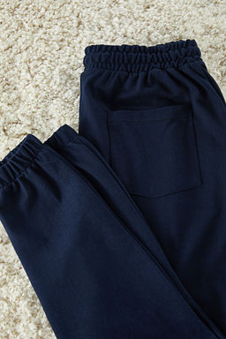 TRENDYOL MAN Gri Panelli Regular Fit Pike Kumas Orme Pijama Tak?m? TMNAW25PT00018 - Trendyolmilla фото 2