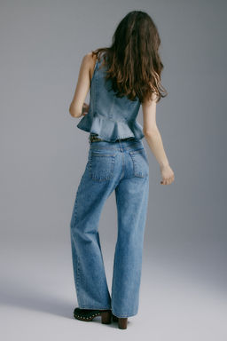 Wide High Jeans - H&m фото 14
