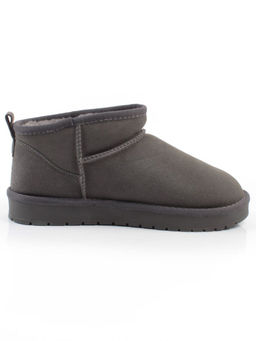 04-PF8300-5 GRAY Угги женские (натуральная замша, 100% шерсть)