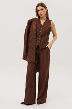 Брюки AmberA 1125-5 шоколад  фото 3