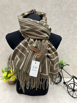 Мягкий палантин из кашемира мультицвет