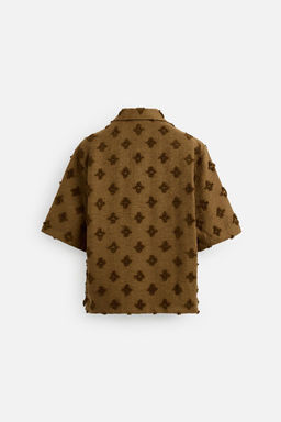 TEXTURED JACQUARD SHIRT - Zara фото 18