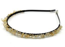 Ободок на голову женский с цитрином