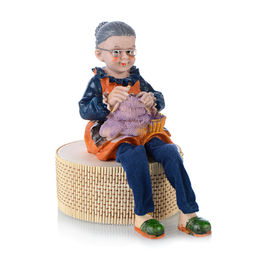 Фигурка Бабушка, Дедушка висячие ножки 25 см / LG210-AB /уп 96/микс - Галеонтрейд фото 3