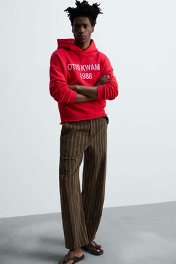 EMBROIDERED HOODIE  OTIS KWAME KYE QUAICOE - Zara фото 7