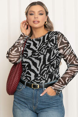 Лонгслив П-2235/6 - Леди агата фото 4