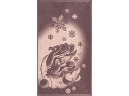 Полотенце махровое 6с103.412ж1 Морозко(т.с.мальв1) 50х90см